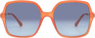 Guess Bue Gradient Square Ladies Sunglasses GU7845 44W 57