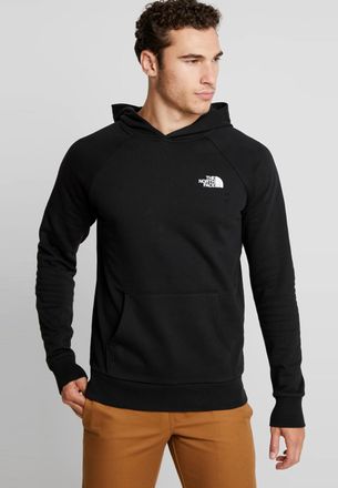 The North Face Mens Reglan Red Box Hoodie in Black Fleece - Size X-Small