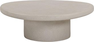 TOV Furniture Tov Furniture Jade Concrete 34In Indoor/Outdoor Large Coffee Table