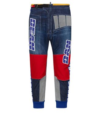 Dsquared2 Navy Blue Regular Pants