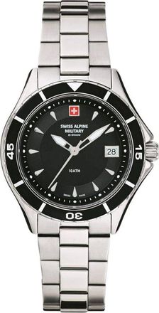 Swiss Alpine Military Dames duikhorloge 7740.1137 - Dames - Horloges - Zwart - ONE Size - Accessoires