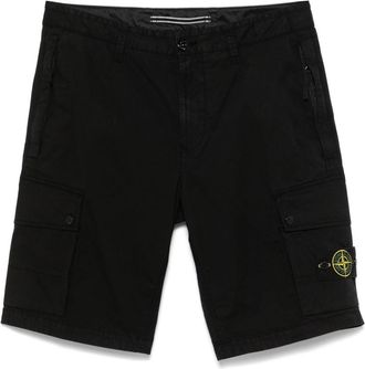 Stone Island Shorts Schwarz