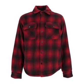 Schott NYC Cary Jacket - Heren - Jassen - Rood - Maat: XL Zijde