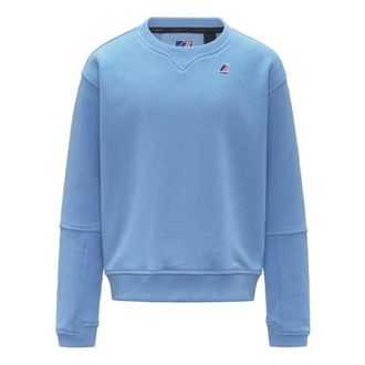 K-Way Felpa Pull Over - male - K-Way - Kids Sweatshirts - Blue - 16 Y - Kids