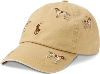 Polo Ralph Lauren Cappello da baseball con ricamo cane - Toni neutri