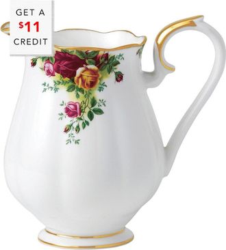Royal Albert Old Country Roses Pitcher With $11 Credit