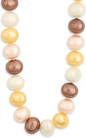 Kenneth Jay Lane Faux Pearl Necklace in Natural Pearl at Nordstrom Rack
