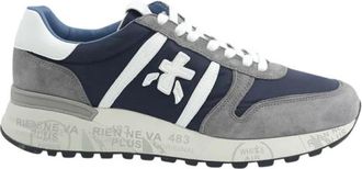 Premiata Sneakers, male, Blue, 10 UK, Blue Trainers with Ergonomic Sole