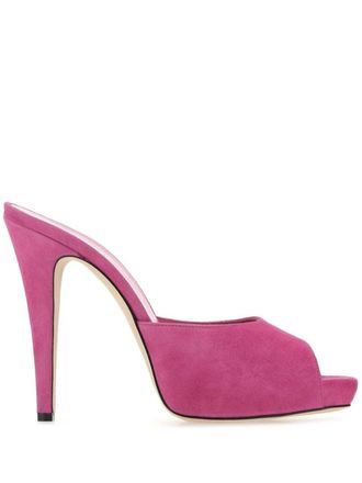 PARIS TEXAS Mules Monica 130mm - Rosa