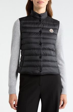 Moncler Liane Down Puffer Vest in Black at Nordstrom, Size 0
