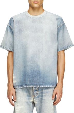 Diesel D-Box Oversize Jogg Denim T-Shirt at Nordstrom, Size Medium
