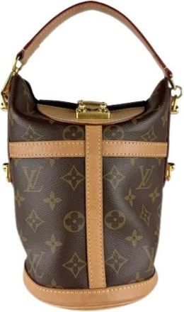 Louis Vuitton Pre-owned Vintage Bucket Bag - Dames - Vintage Tas - Bruin - ONE Size - Leer - Vintage