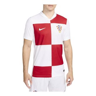 Nike Croatia 24/25 Match Home Authentic Soccer Jersey White Red FV1738-100