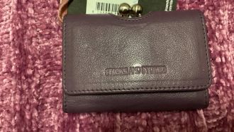 Sticks and Stones Blarritz Wallet In Shadow Purple