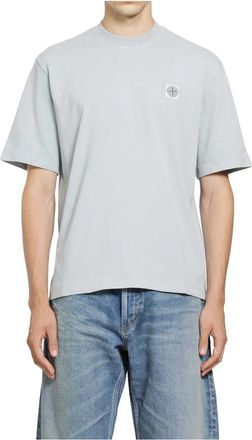 Stone Island SS T-Shirt - Heren - T-shirts - Grijs - S - Katoen - Tops