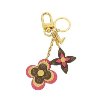Louis Vuitton Pre-owned Accessories, female, Brown, Size: ONE SIZE Pre-owned Canvas Keyring