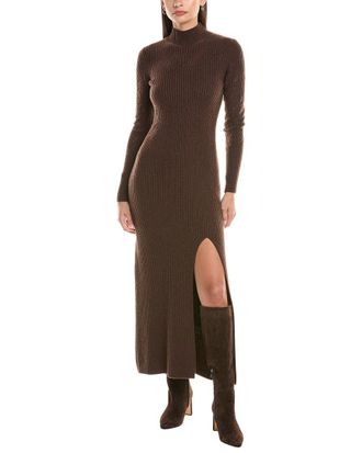 BA&SH Ba&Sh Armia Wool-Blend Dress