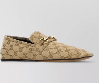 Gucci fabric loafers