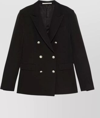 Tagliatore double breasted jacket button detail pockets