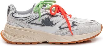 Dsquared2 White Lace-up Sneakers