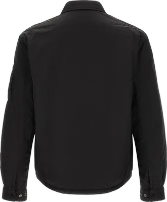 C.P. Company Chrome-R Padded Technical Overshirt - Black