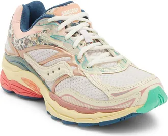Saucony Gender Inclusive ProGrid Omni 9 Sneaker in Beige/blue at Nordstrom, Size 3.5