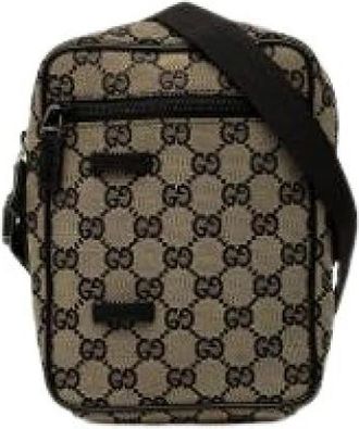 Gucci Pre-owned Borsa a tracolla in tela - - Pre-owned - Donna - Beige - ONE SIZE
