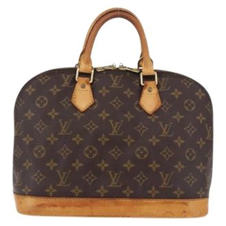 Louis Vuitton Pre-owned Vintage Handbag - Dames - Pre-owned - Bruin - Maat: ONE Size Leer