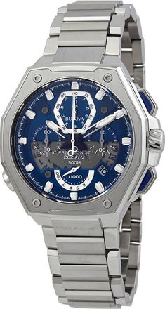 Bulova Precisionist Chronograph Quartz Mens Watch 96B349