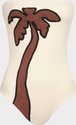 Johanna Ortiz Playa Grande Palm One-Piece Swimsuit
