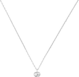 Gucci GG Running necklace in white gold