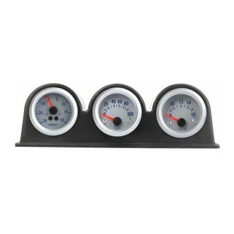 OEM Soporte Para Tres Indicadores De Coche Autom&aacute;ticos Con Portavasos De 2 (52 Mm)