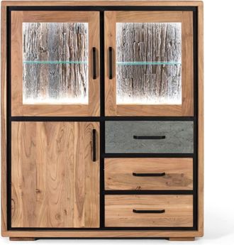 Giner&Colomer Aparador fabricado a mano en madera de acacia 110cm