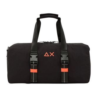 Sun 68 Borsa in Nylon con Logo - - Bags - Uomo - Nero - ONE SIZE