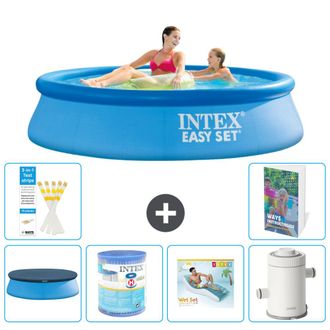 Intex Piscina Easy Set Redonda - 244x61 Cm - 7-piezas S113
