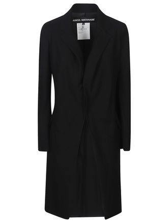 Junya Watanabe Black Flap Pockets Long Coat