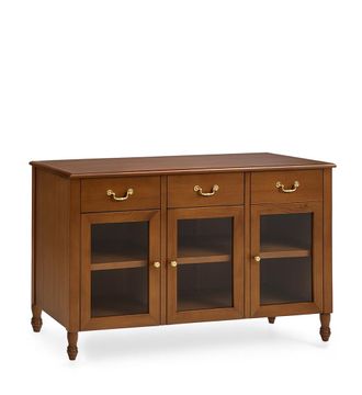 Moycor Aparador madera marr&oacute;n anch. 140 cm