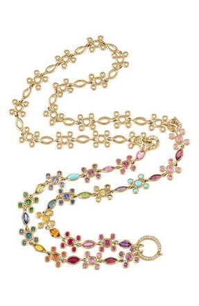 Eden Presley In Sync Transformer Necklace in Yellow Gold/Diamond at Nordstrom, Size 26
