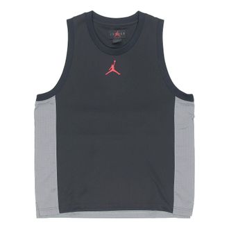 Nike Jordan Air Jordan Dri-FIT Air Statement Splicing Quick-dry Basketball Sports Vest Male Black CZ4742-010