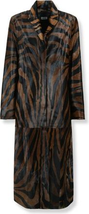 SIMKHAI Cappotto Rilo in cavallino - - Coats - Donna - Marrone - L