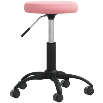vidaXL Silla De Comedor De Terciopelo Rosa Vidaxl