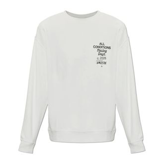Nike Fitness, Heren, Wit, L, Katoen, ACG Tuff Fleece Dri-FIT Crew-Neck Sweatshirt