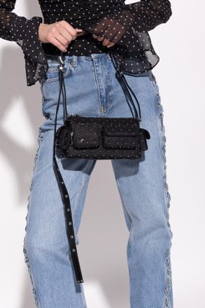 Michael Michael Kors Shoulder Bag Dakota, Womens, Black