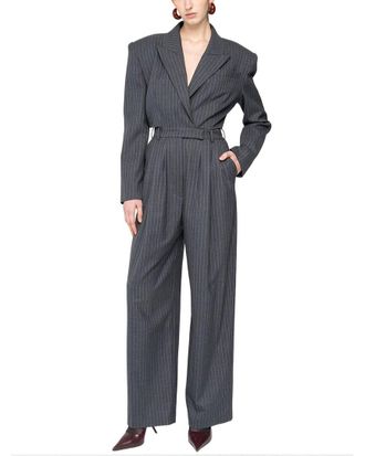 Ronny Kobo Michelle Wool-Blend Jumpsuit
