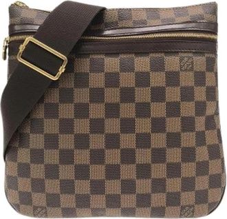 Louis Vuitton Pre-owned Pochette Bosphore Damier Schoudertas - Dames - Vintage Schoudertas - Bruin - ONE Size - Vintage