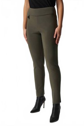 Joseph Ribkoff Ajuste Slim Fit Pant In Brown