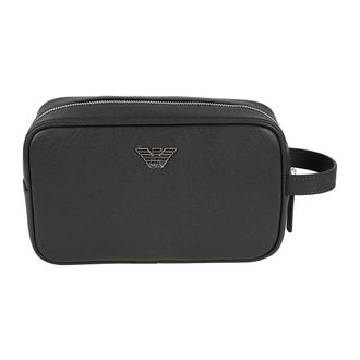 Emporio Armani Saffiano Animation Beauty - Heren - Tassen - Zwart - Maat: ONE Size