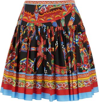 Dolce & Gabbana Rokken, Dames, Veelkleurig, S, Short Skirts