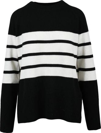Kaos Bold Stripe Oversize Sweater with Elegant Comfort