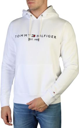Tommy Hilfiger Mens White Sweatshirt Cotton - Size Small